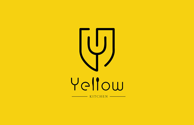 黄色餐厅品牌设计