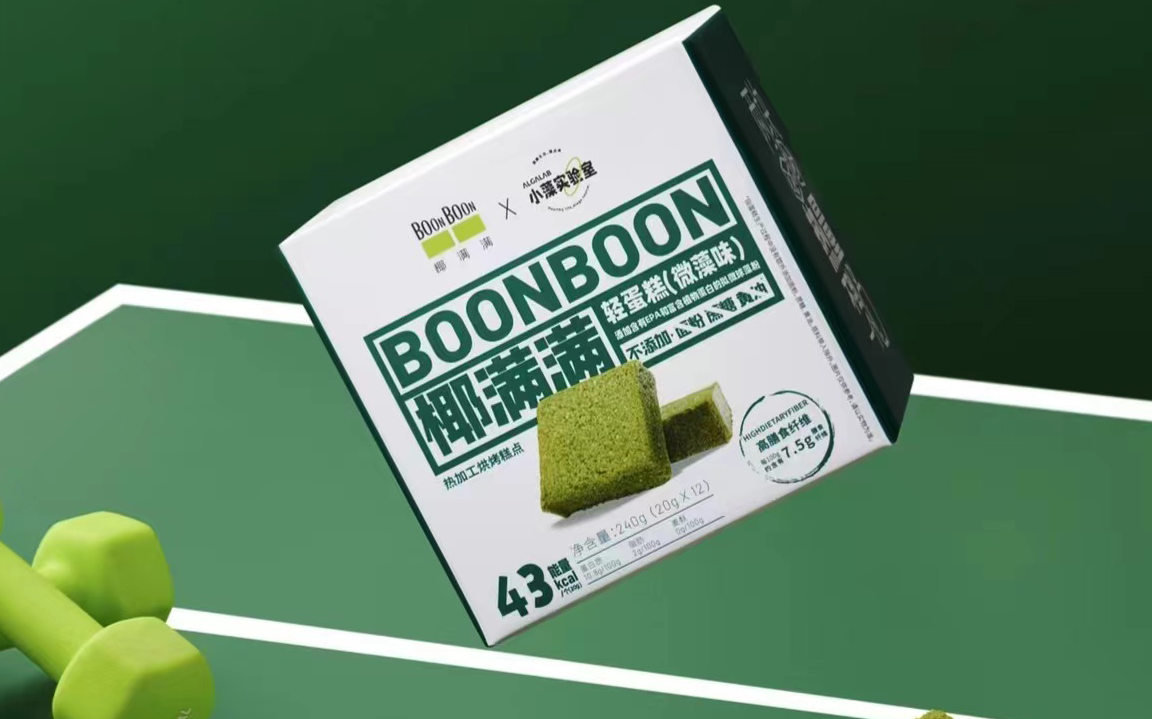 椰满满！深圳vi设计轻食品牌联合小藻实验室重磅发布烘焙新品